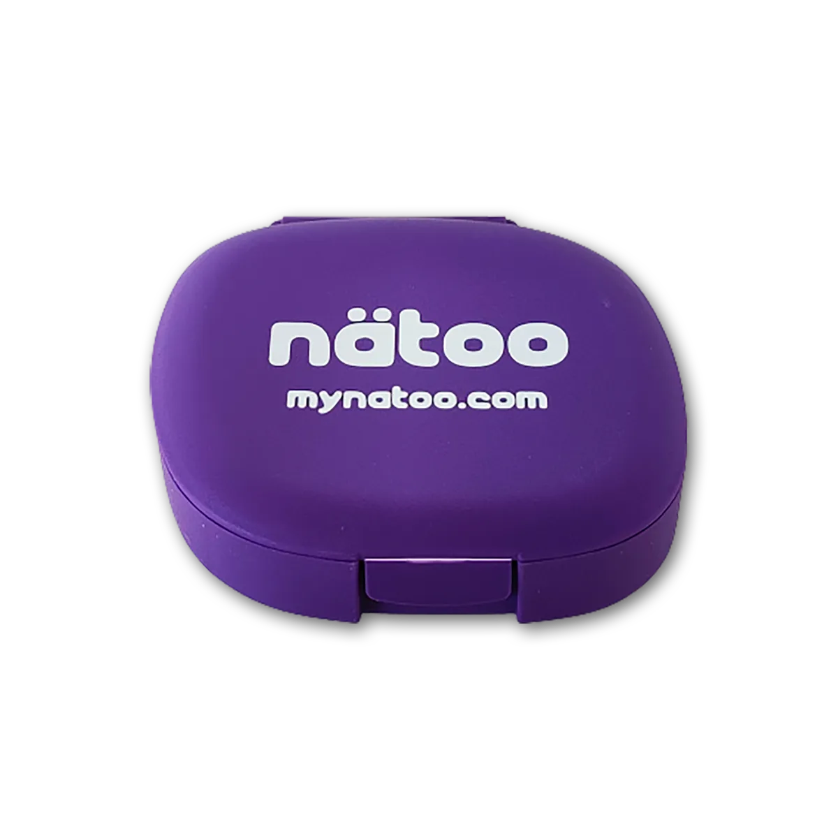 Natoo Box Porta Pillole arancione da viaggio