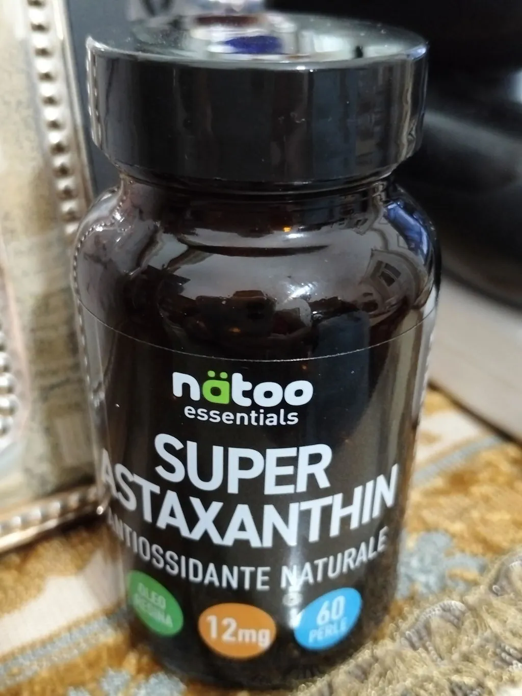 Natoo Essentials Super Astaxantina 12mg Perle 60 Alto Dosaggio