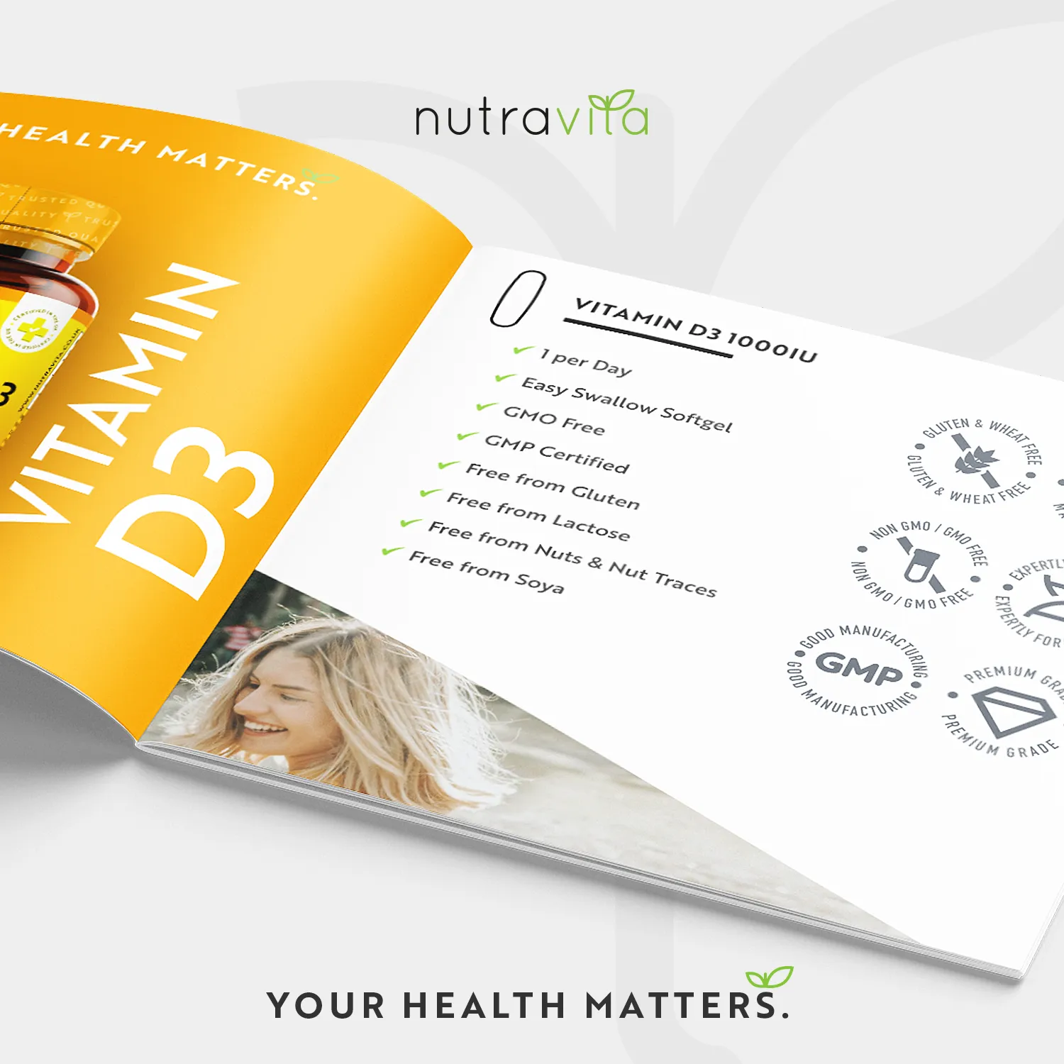 Nutravita Vitamina D3 1000 IU softgel 365 capsule