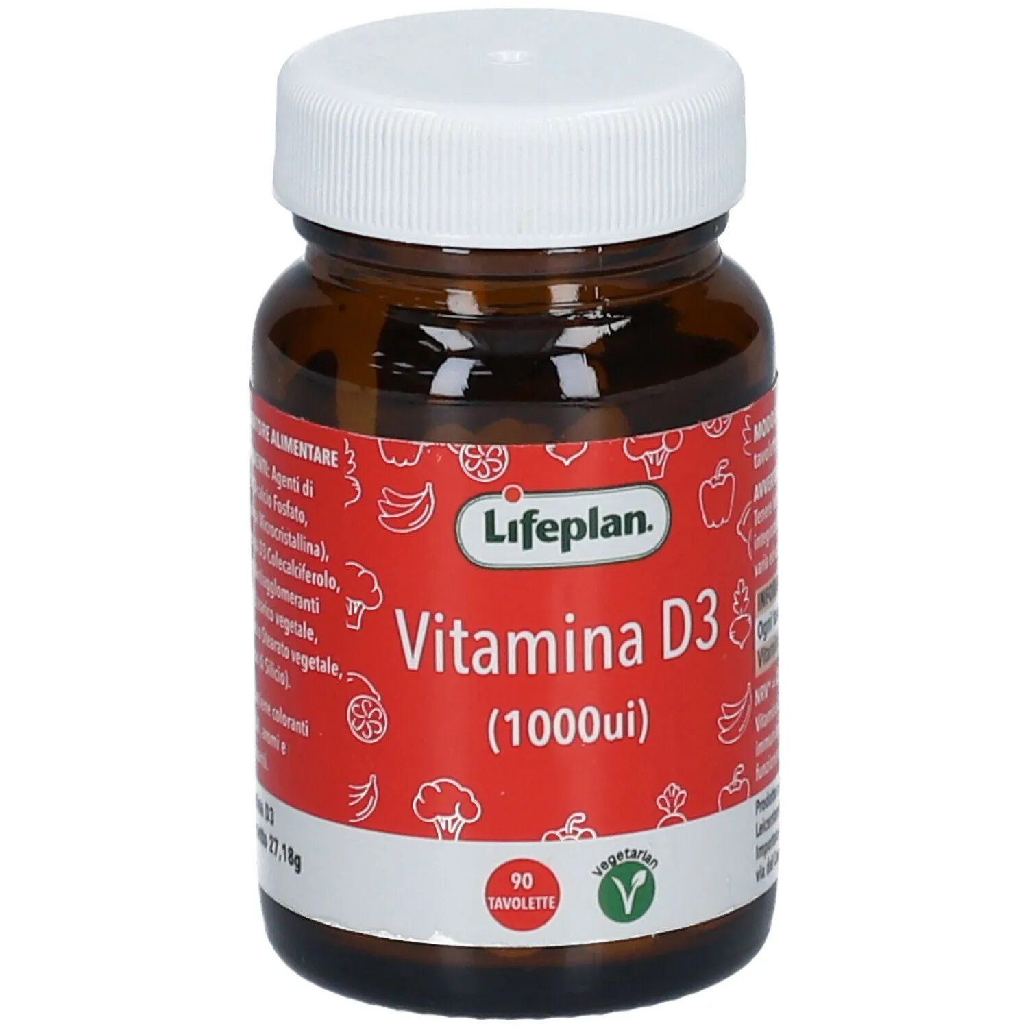Algilife Vitamina D3 1000 UI 90 Tavolette ossa e immunità