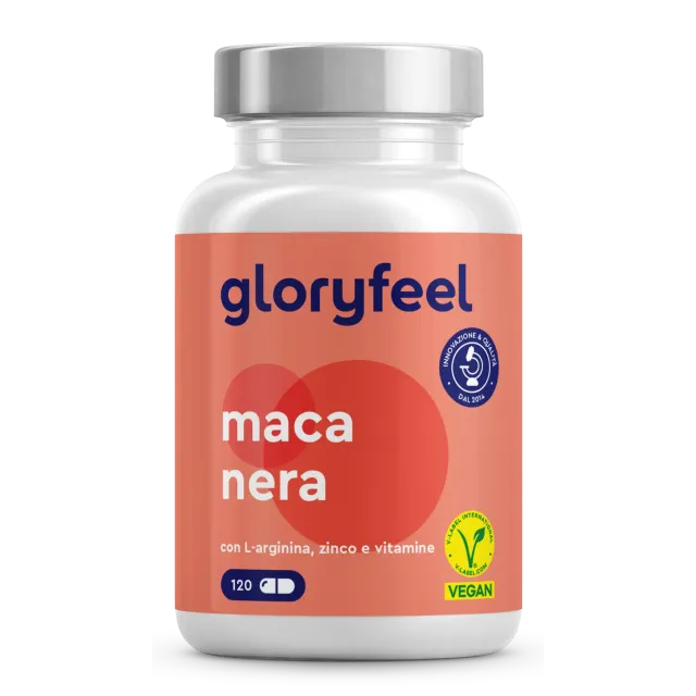 gloryfeel Maca Nera Peruviana capsule 120 capsule estratto 20:1