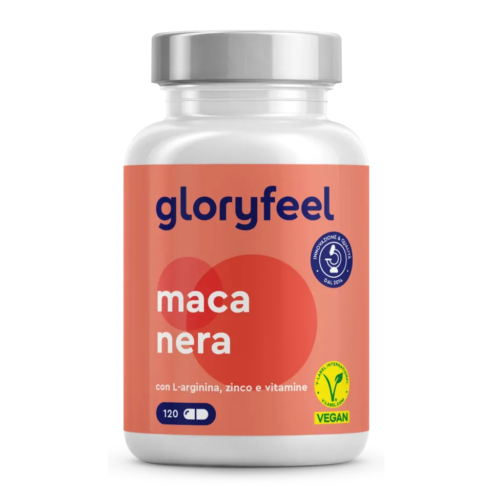 gloryfeel Maca Nera Peruviana capsule 120 capsule estratto 20:1