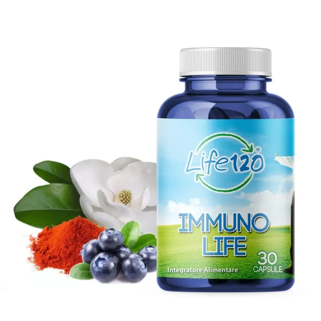Life 120 Immuno Life integratore 30 capsule immunostimolante
