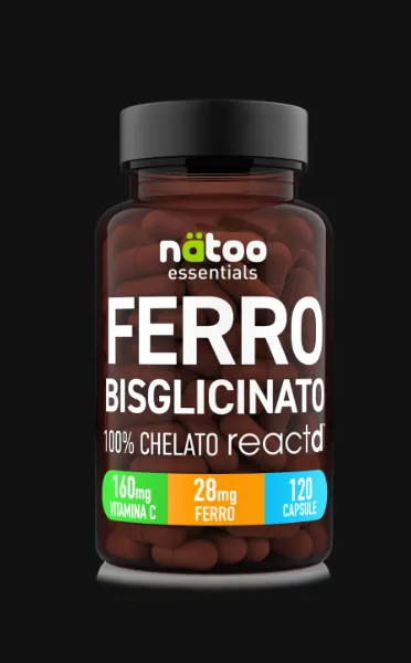 Natoo Essentials Ferro Bisglicinato capsule 120 capsule chelato