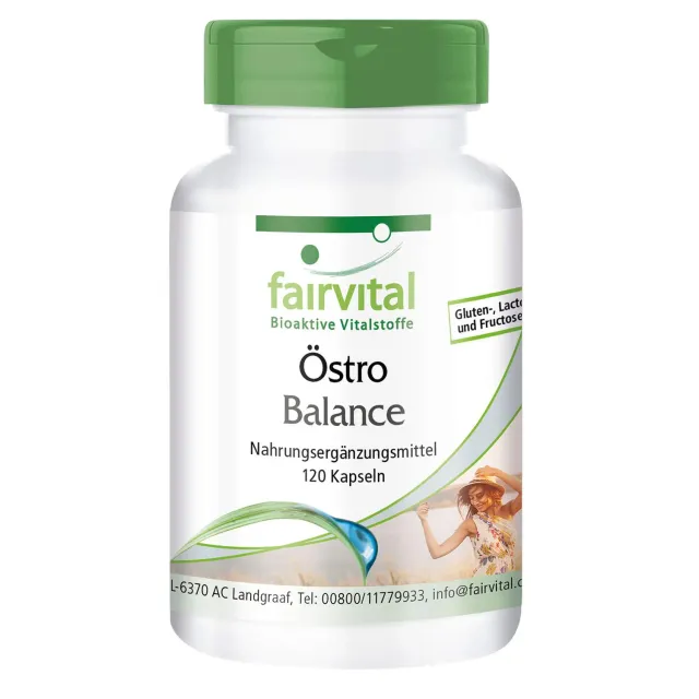 Fairvital Östro Balance capsule 120 isoflavoni soia menopausa