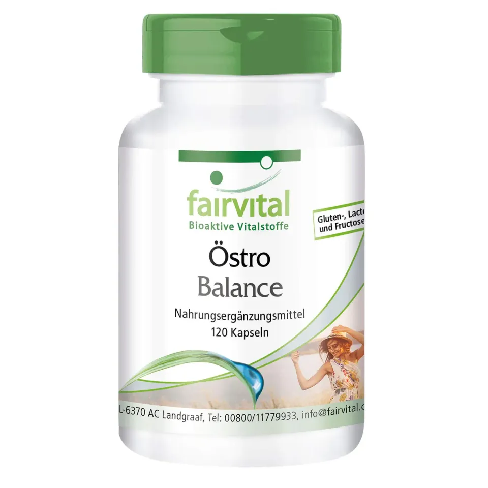 Fairvital Östro Balance capsule 120 isoflavoni soia menopausa