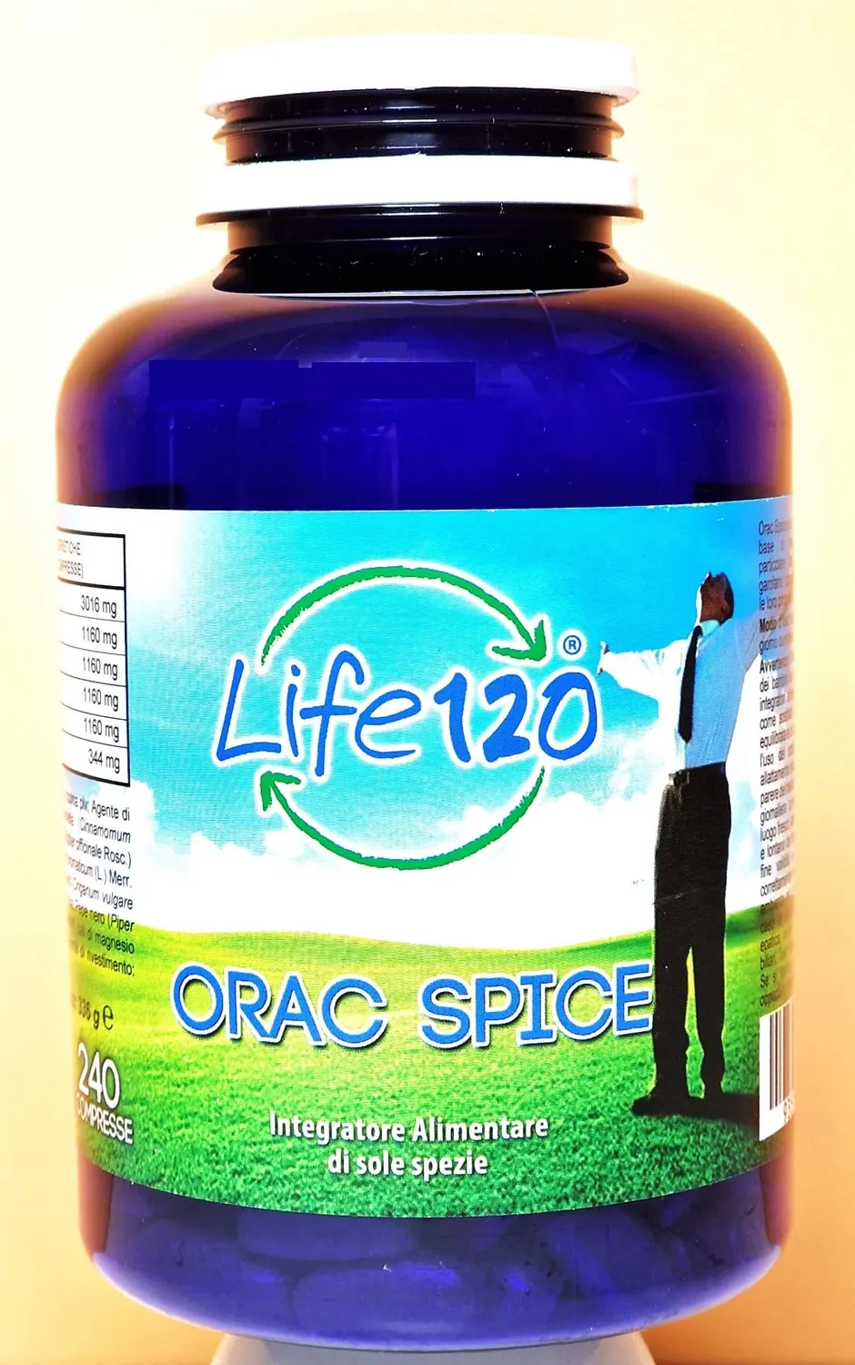 Life 120 Orac Spice integratore 240 compresse antiossidante